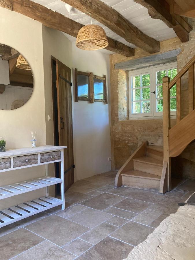 Villa Logis Des 4 Fees Et Son Bain Nordique Sainte-Nathalène Exterior foto
