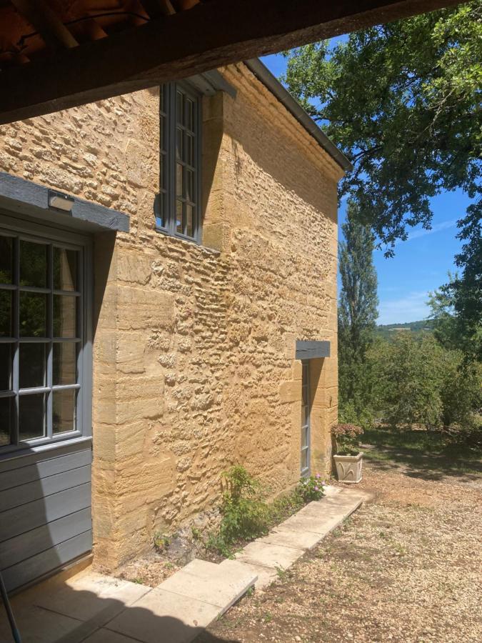 Villa Logis Des 4 Fees Et Son Bain Nordique Sainte-Nathalène Exterior foto