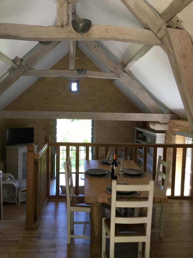 Villa Logis Des 4 Fees Et Son Bain Nordique Sainte-Nathalène Exterior foto